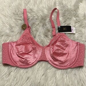 Wacoal 38D Bra Pink Back Appeal 855303 Underwire Back Closure NEW $72